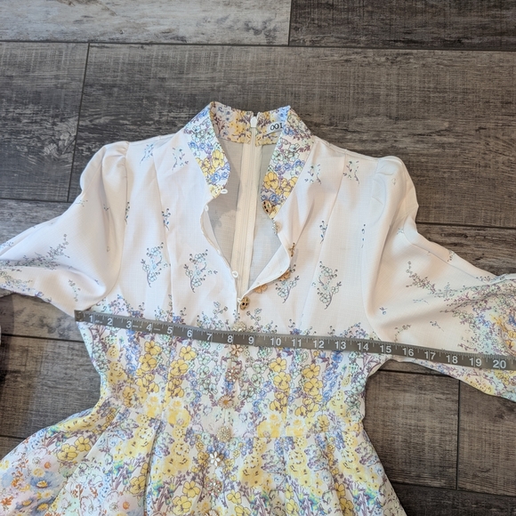 Oo la La! Floral Boho Dress with Bell Sleeves - Picture 12 of 16